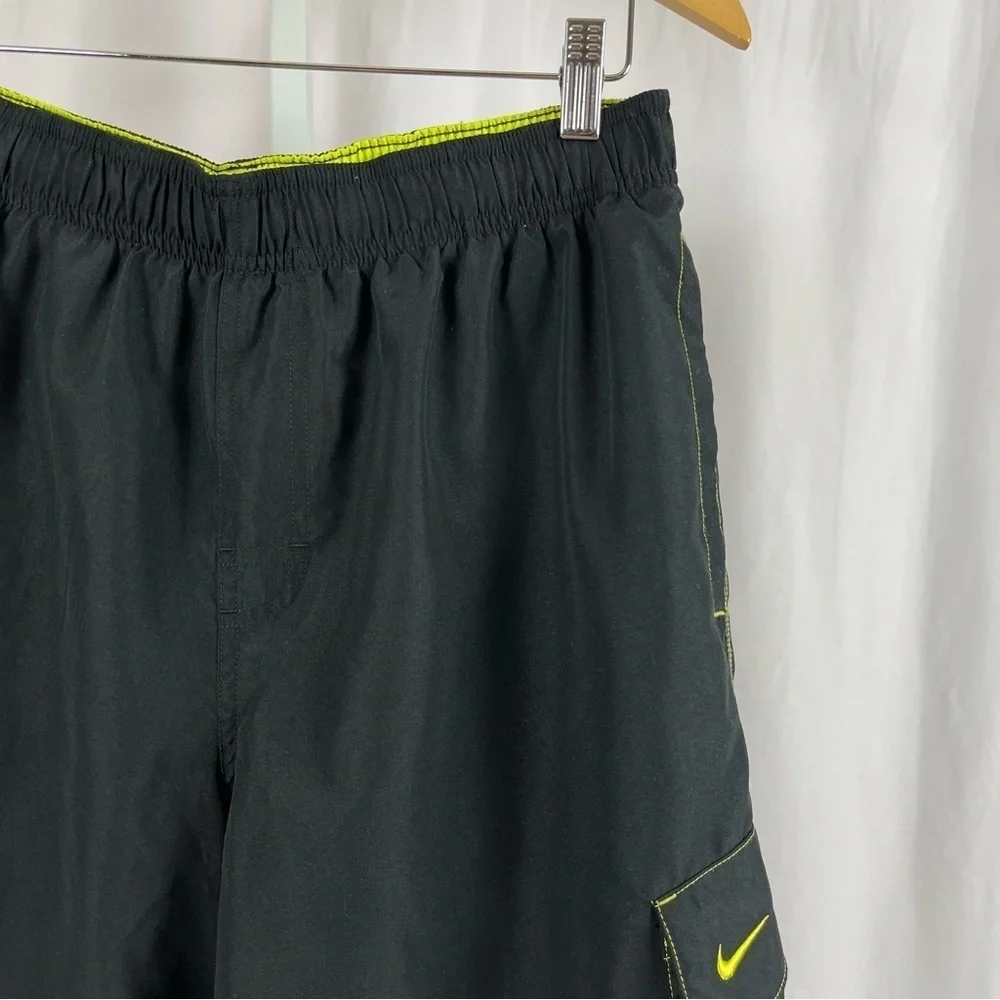 Nike Large Cargo Swimming Trunks Beach Sports Swim Camp Camping Summer Vacation